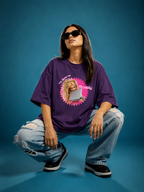 This Barbie has Anxiety | Purple | Unisex Oversized T-Shirt