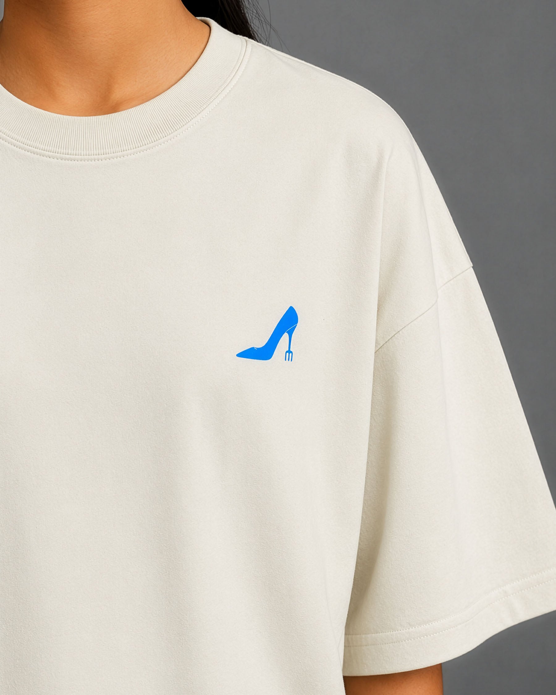 Miranda Wears Cerulean | Unisex Oversized T-Shirt