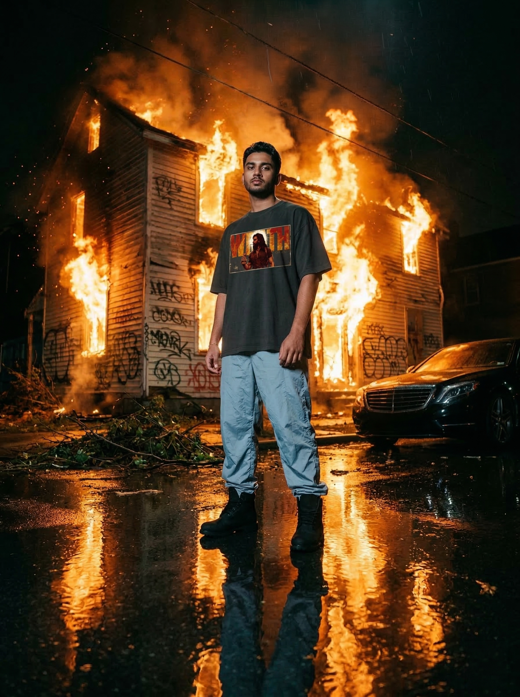 Wrath of God | Unisex Oversized Classic T-Shirt