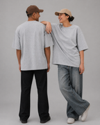 Default Grey | Unisex Oversized T-Shirt