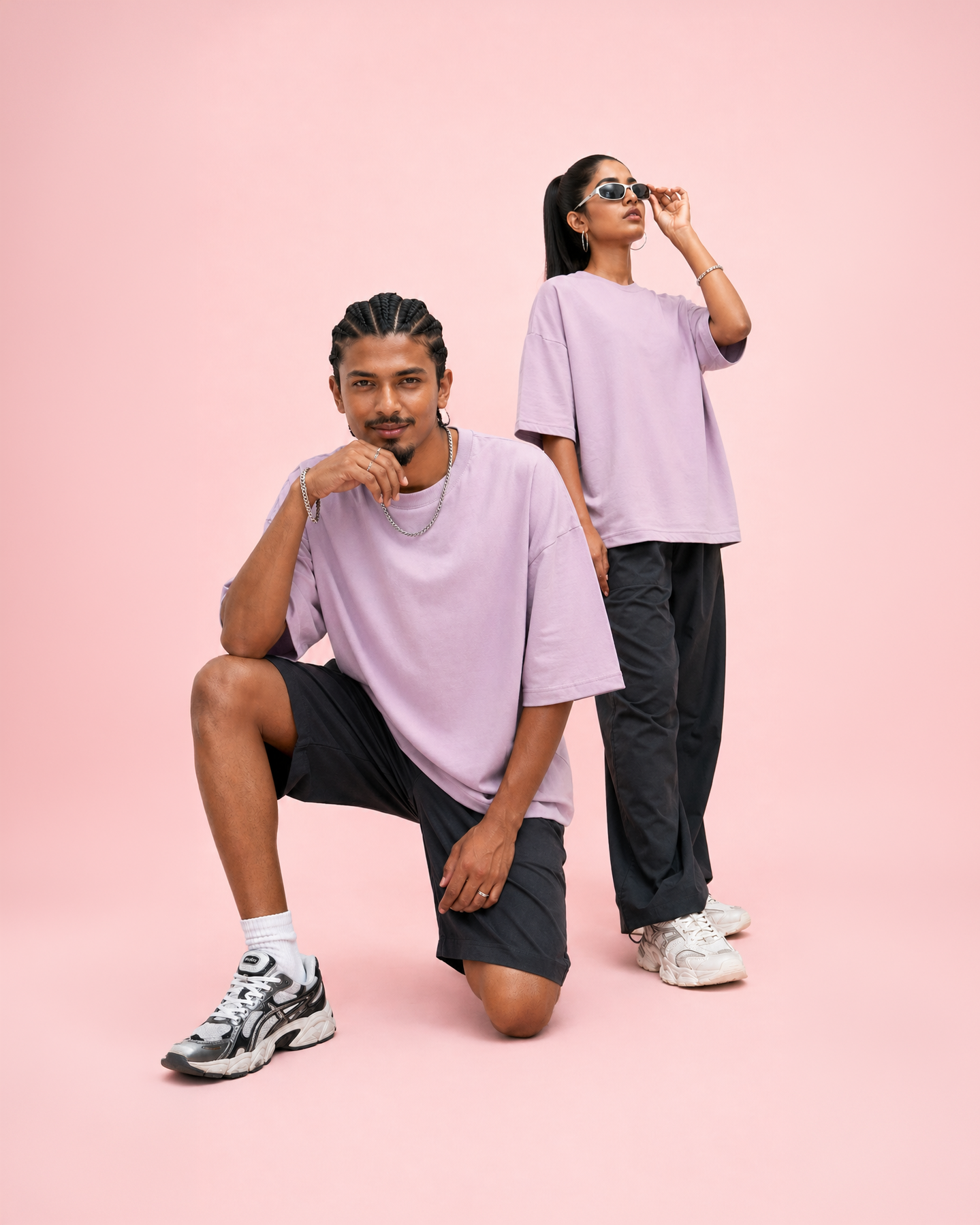 Barely Pink | Unisex Oversized T-Shirt