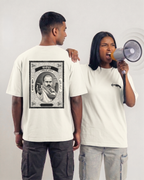 Sardar Khan | Almost White | Unisex Oversized T-Shirt