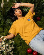 Oswald | Yellow Unisex Oversized T-Shirt