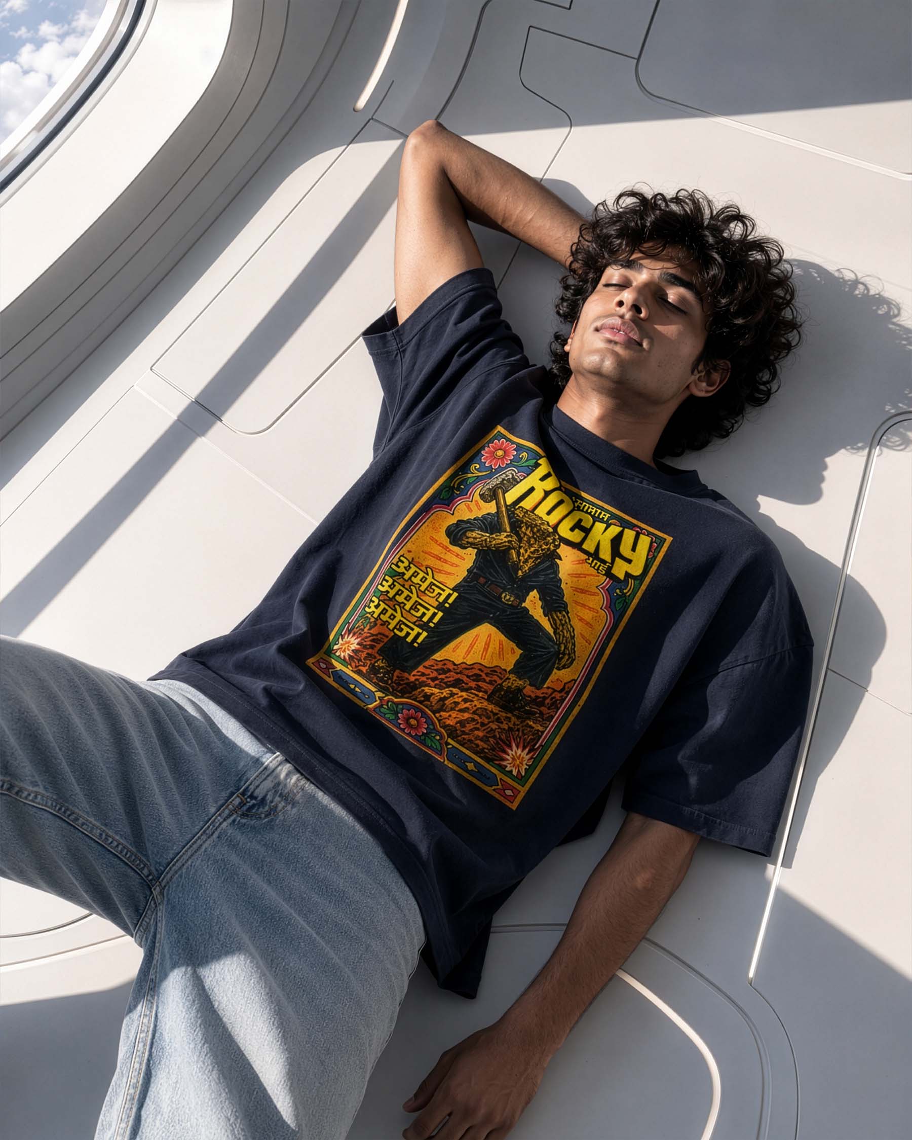 Salaam Rocky Bhai | Unisex Oversized T-Shirt