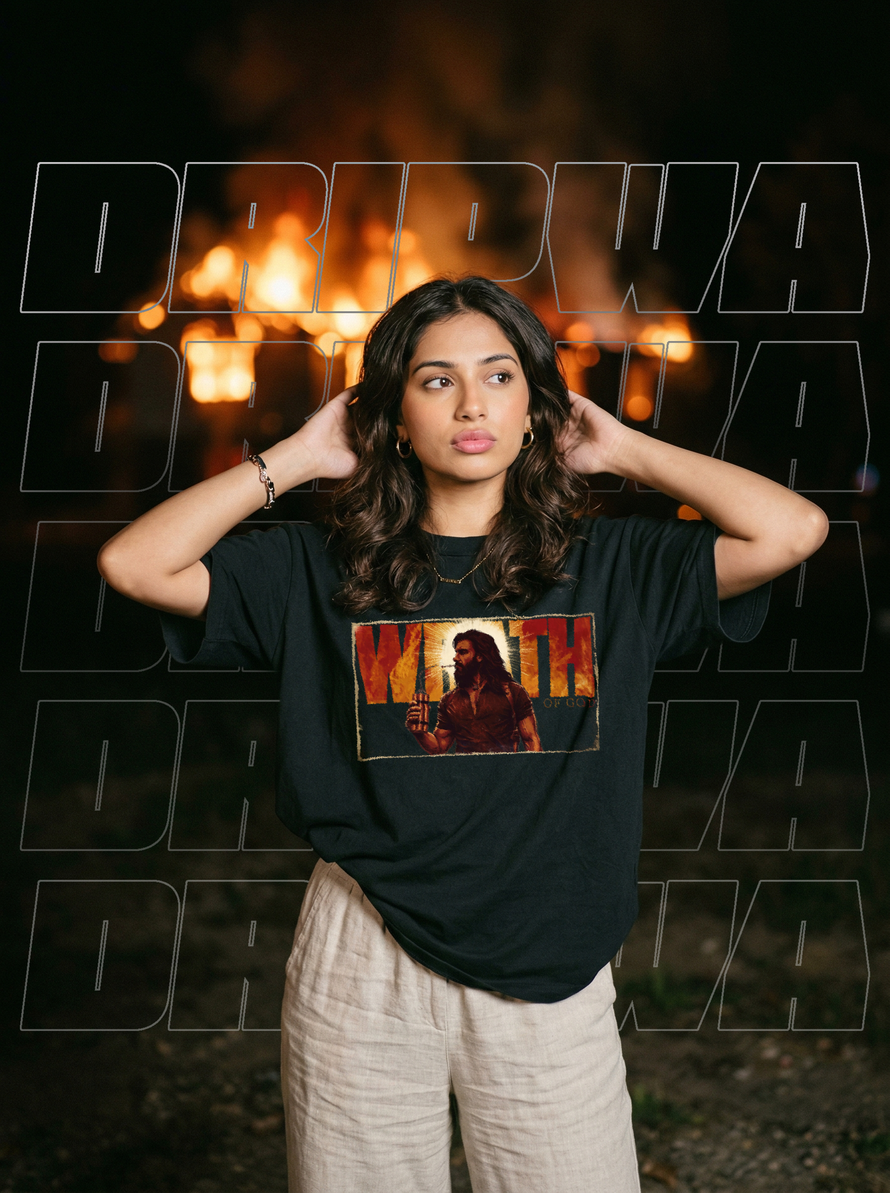 Wrath of God | Unisex Oversized Classic T-Shirt